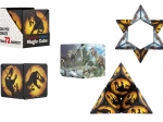 Magnetic dinosaur puzzle cube, plastic, 6 cm