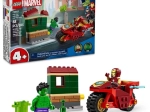 LEGO MARVEL Iron Man na motorju in Hulk 4+