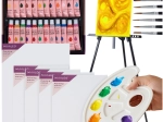 Kreativni slikarski komplet XXL Maaleo 41 delov s stojalom