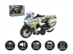 Policijski motor 12 cm s svetlobo in zvokom, govori po slovensko