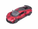 Bburago Bugatti Divo 1:18 – kovinski model avtomobila, rdeč