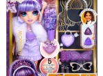 Lutka Rainbow High Creative Crystals Violet Willow – kreativni komplet za izdelavo kristalnih dodatkov