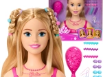 Barbie glava za česanje in oblikovanje z dodatki, 20 delov
