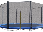 Zunanja zaščitna mreža za trampolin 305 cm, 8 stebrov