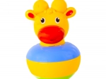 Neprevračljiva žirafa z zvončkom (roly‑poly)