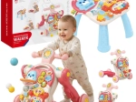 WOOPIE Baby izobraževalni hojček, poganjalec, skiro in mizica 4 v 1