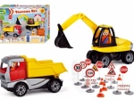 Truckies construction set with accessories