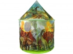 Otroški zeleni šotor z dinozavri za vrt