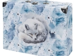 Baagl zložljiv šolski kovček Polar z okovjem