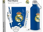 Darilni set REAL MADRID – steklenička 650 ml, beležka in kemični svinčnik