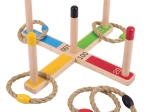 Lesena igra metanja obročev BIGJIGS TOYS