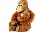 Plišasti orangutan z mladičem 28 cm ECO-FRIENDLY
