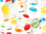 Izobraževalni puzzle Kura z razvrščevalnikom oblik jajc