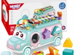 Musical Car with Sorter and Xylophone Green Woopie