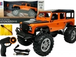 RC avto LAND ROVER Defender 1:14 – oranžen terenski avto na daljinsko upravljanje 4x4