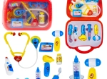 Zdravniški kovček za otroke – komplet za igro zdravnika s pripomočki in svetlobnimi učinki