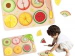 Leseno sadje za rezanje Montessori 23 kos