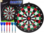 Magnetic dartboard with 6 darts