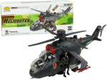 Helikopter s ogromnimi krili in svetlobnimi učinki