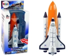 Kozmična raketa in kovinski raketoplan z učinki svetlobe in zvoka AEROSPACE