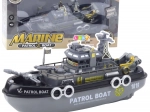 Patrolni čoln z osvetlitvijo in zvoki