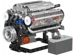 Komplet za sestavljanje motorja V8 Mould King, 552 delov