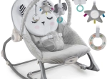 Ležalnik z vibracijami Nukido – siv
