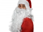 Miklavževa lasulja z brado za odrasle