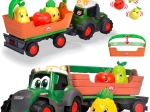 Interaktivni traktor Fendt z odstranljivo prikolico in sadjem