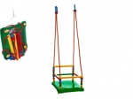 Plastično gugalnico z ograjico 35 × 34 cm, nosilnost 40 kg