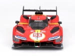Bburago 1:24 Ferrari Racing - 499P LMH - Rdeča #51