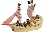 Tidlo lesena piratska ladja
