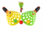 Plastična igra Catch Ball 25 cm – set košaric z žogicami