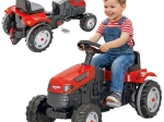 Woopie pedalni traktor Farmer GoTrac s tihimi kolesi