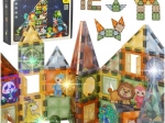 Svetleče magnetne kocke za otroke