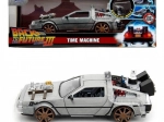 delorean nazaj v prihodnost iii 1:24 kovinski model z odpirajočimi se vrati jada toys