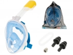 Full-face snorkeling mask S/M blue