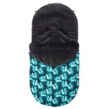 Otroška zimska vreča NEW BABY zelena za voziček in avtosedež