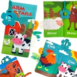 Tekstilna knjižica z repki WOOPIE baby