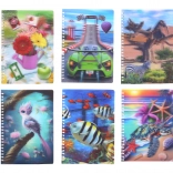 Spiralni zvezek A5, črtan, 80 strani