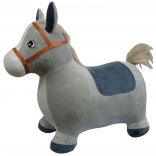 Poskočni osliček za otroke z ovitkom in pumpico