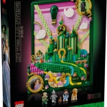 lego wicked slika emerald city – stenska sestavljanka za odrasle