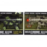 Strojna puška s svetlobnimi in zvočnimi efekti za otroke