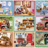 Sestavljanka Veverice Doma COBBLE HILL 1000 koščkov