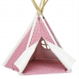 Mini tipi za punčke – karirano