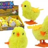 Skakajoče rumeno navijalno piščetko