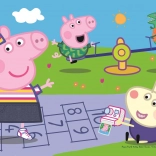 Minipuzzle 54 koščkov PEPPa PIG – Srečen dan
