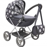 Voziček za punčke z vrečko Veverica