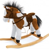 Zibajoče konjiček rjavo-beli