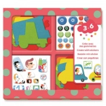 Set nalepk Luštna avtomobilčka